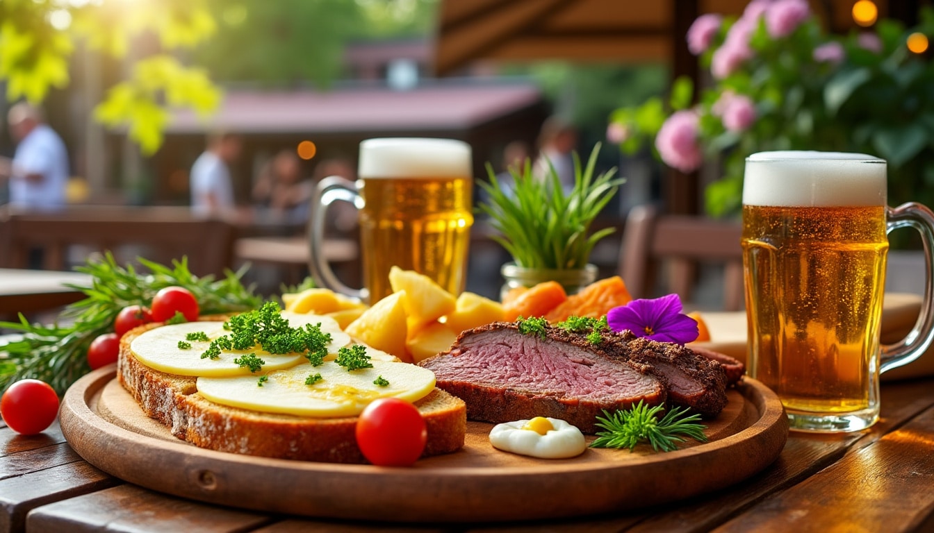 discover the culinary delights of düsseldorf, where traditional german flavors meet modern gastronomy. from savory altbier and mouthwatering halve hahn to delicious local pastries, explore the famous foods that define this vibrant city.
