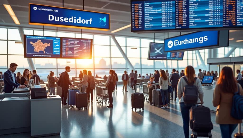explore a variety of flight options to dusseldorf! find the best airlines, compare prices, and book your ideal trip to this vibrant german city known for its fashion, art, and culture.
