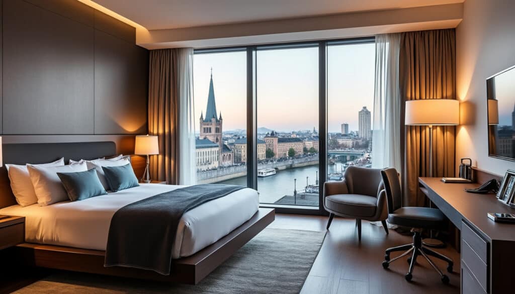 discover the perfect hotel accommodation in düsseldorf that blends comfort and convenience. enjoy stylish rooms, exceptional amenities, and prime locations to explore the vibrant city. your ideal stay awaits!