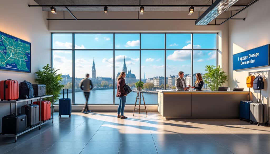 discover convenient luggage storage solutions in düsseldorf. safely store your bags and explore the city hands-free, making the most of your visit without the hassle of carrying your luggage.