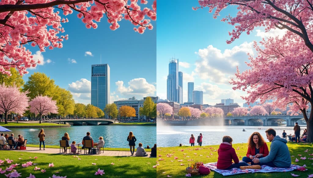 discover the beauty of dusseldorf through its stunning seasons. experience the vibrant colors of spring, the warmth of summer, the rich hues of autumn, and the serene charm of winter in this dynamic city. join us for a journey through dusseldorf's seasonal highlights and cultural events.
