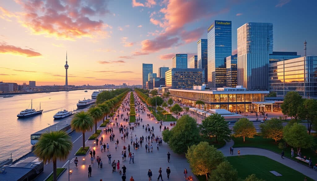 discover the top attractions and hidden gems in düsseldorf! from stunning architecture and vibrant art scenes to delicious cuisine and lively nightlife, explore all the must-see experiences that make this german city a unique destination. don't miss out on the best of düsseldorf!