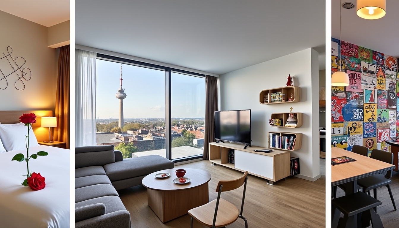 discover the best accommodations in dusseldorf tailored to your group's size. from cozy hostels for backpackers to spacious apartments for families, find the perfect place to stay that suits your needs and enhances your experience in this vibrant city.